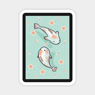 Cute japanese fishes Magnet