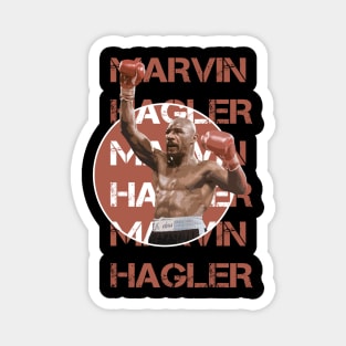 marvin hagler punch Magnet