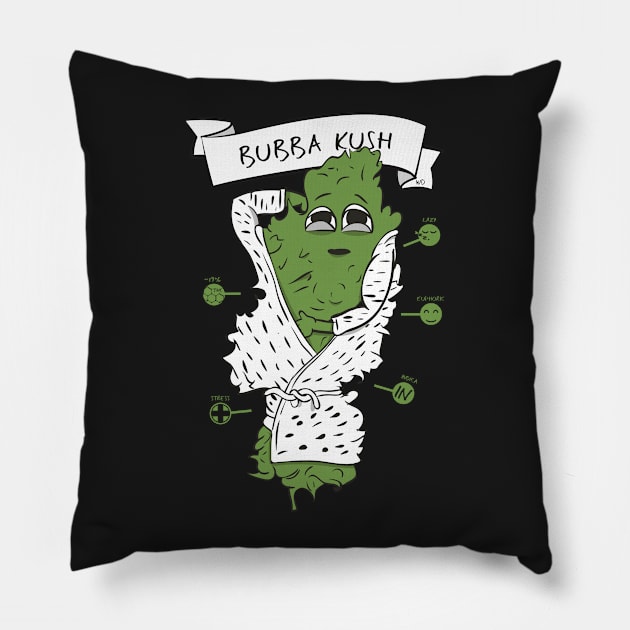 Bubba Kush Pillow by WD