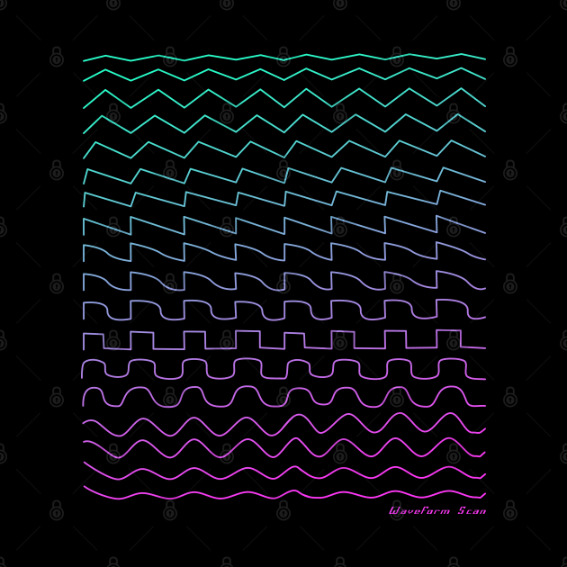 Synthesizer Waveform by Mewzeek_T