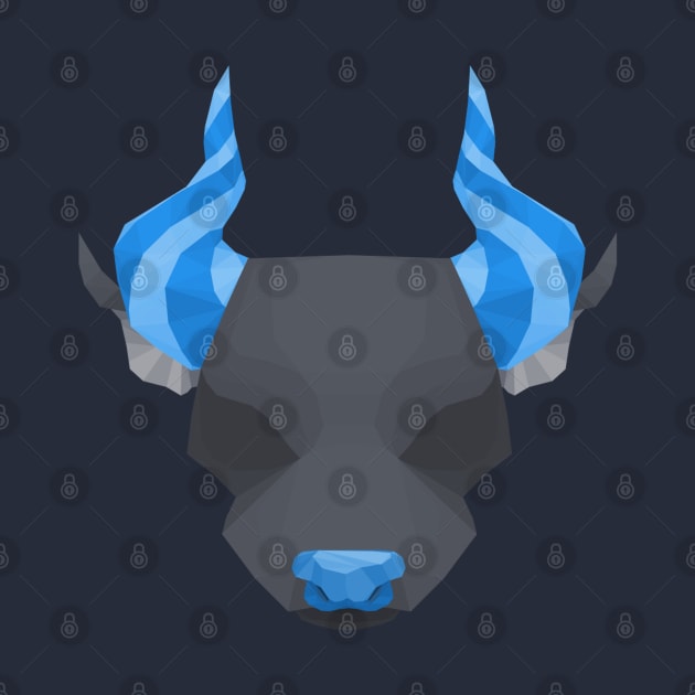 geometric bull by KamyShek89