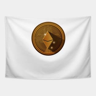 Ethereum to the Moon Tapestry