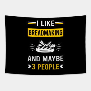 3 People Breadmaking Bread Making Tapestry