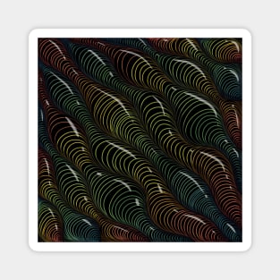 Rainbow Worms Magnet