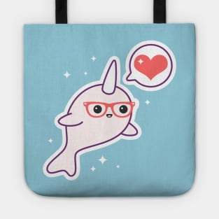 Nerd Narwhal Tote