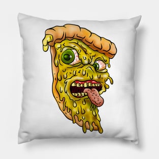 Scary Pizza Pillow