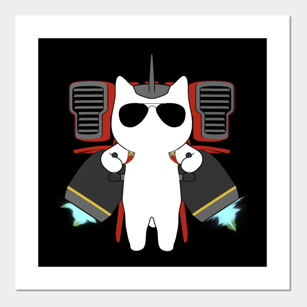 Jetpack Cat Overwatch Posters And Art Prints Teepublic