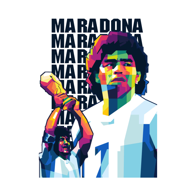 Diego Maradona by WPAP46