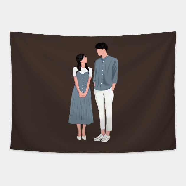 You are My life couple love feel Tapestry by Tshirtstory