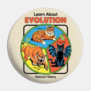 Learn About Evolution Pin