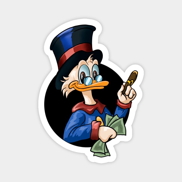 Scrooge McDuck Magnet by Ramiros