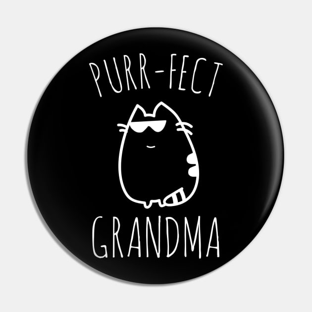 Purrfect grandma Pin by Ranumee