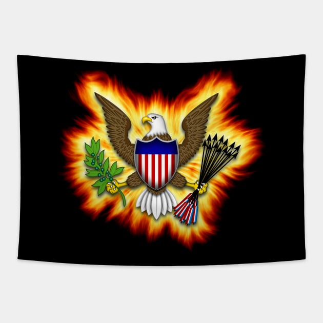 Seal of the President of the United States Tapestry by DrewskiDesignz