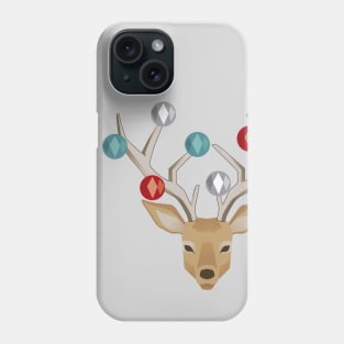 Cute Christas raindeer Spheres Phone Case
