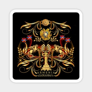 Armenia Gold Magnet
