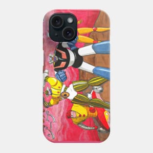 Mazinger_Z VS Jeeg Phone Case