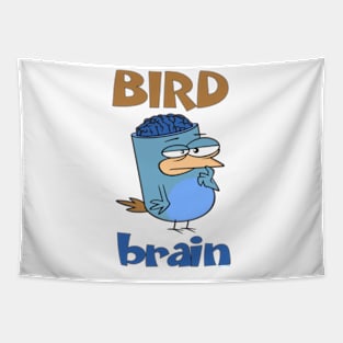 Birdbrain Design for Bird Lovers Tapestry