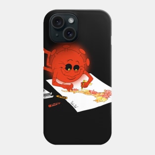 Zone Rosse, Gialle e Arancioni Phone Case