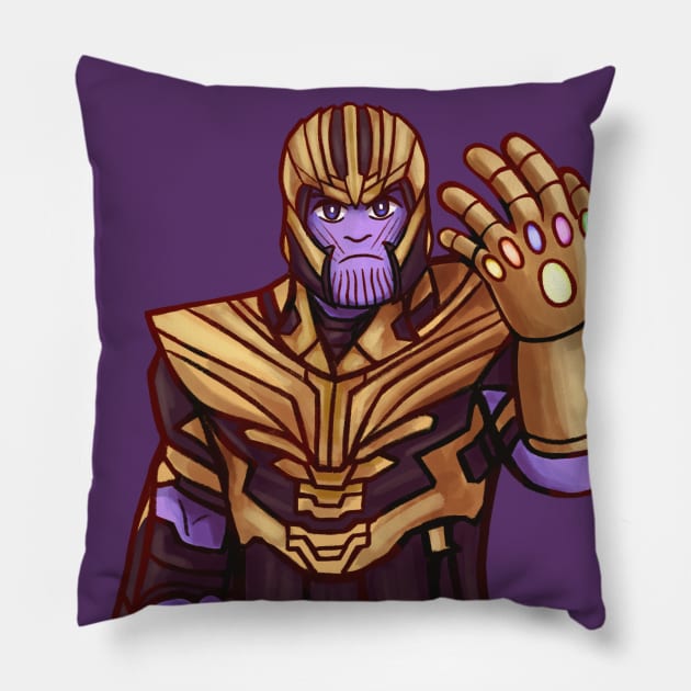 EG Purple grape Pillow by dibujosbymari