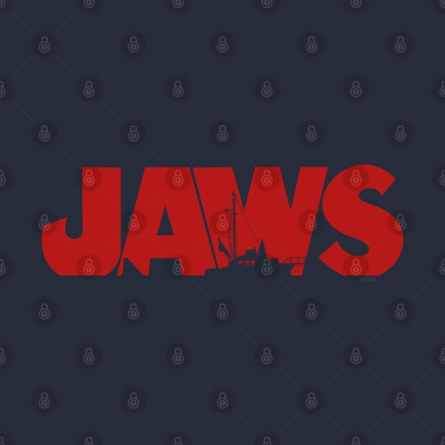 Boat & Fin [Jaws] by Mid-World Merch