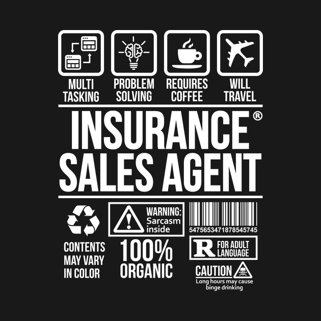 Insurance sales agent T-shirt | Job Profession | #DW by DynamiteWear