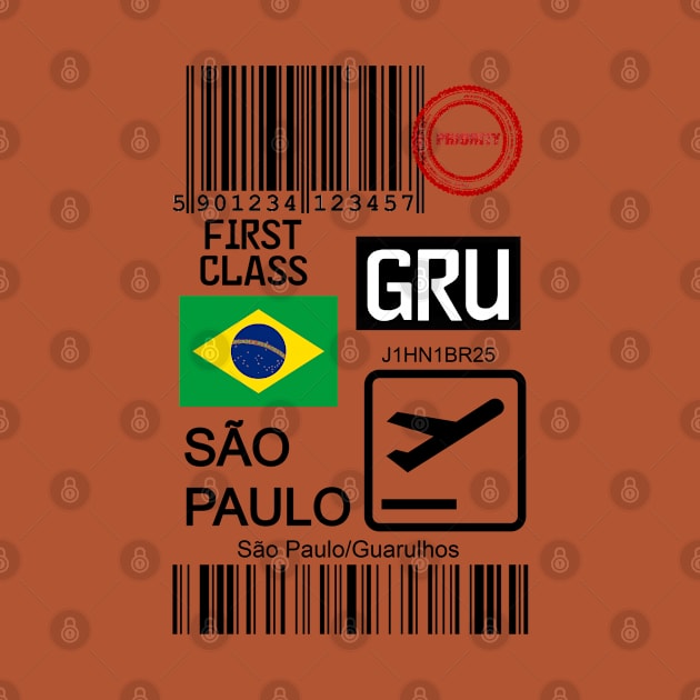 Sao Paulo travel ticket by Travellers