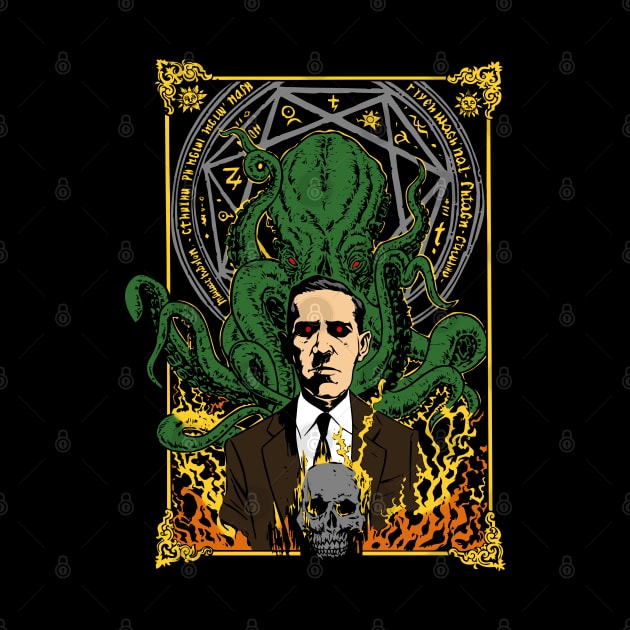 Lovecraft Tribute by Mandra