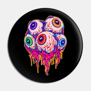 Zombie Eyes Pin