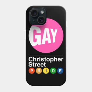 Gay Pride NYC Subway Phone Case