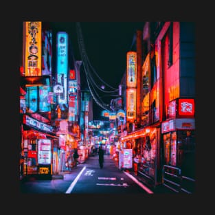 Night Life in Tokyo T-Shirt