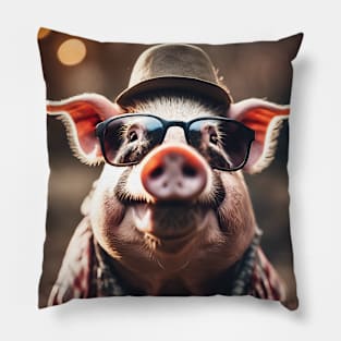 Funny pig Pillow