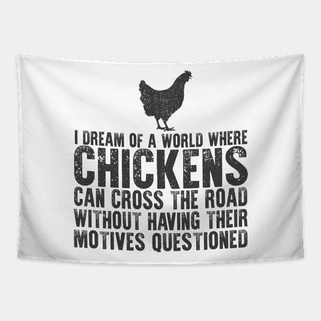 chickens of dream Tapestry by Xonmau