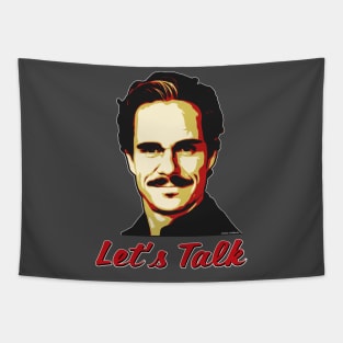 Better Call Saul, "Let's Talk," Lalo Salamanca (red version) Tapestry