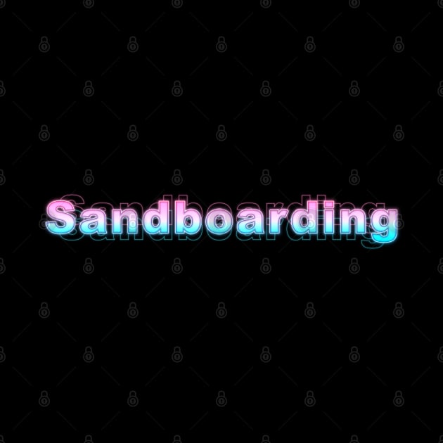 Sandboarding by Sanzida Design