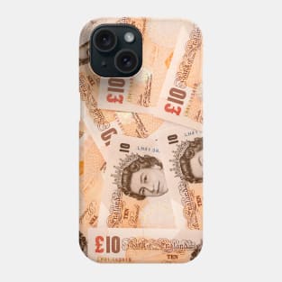 United Kingdom Ten pound notes Phone Case