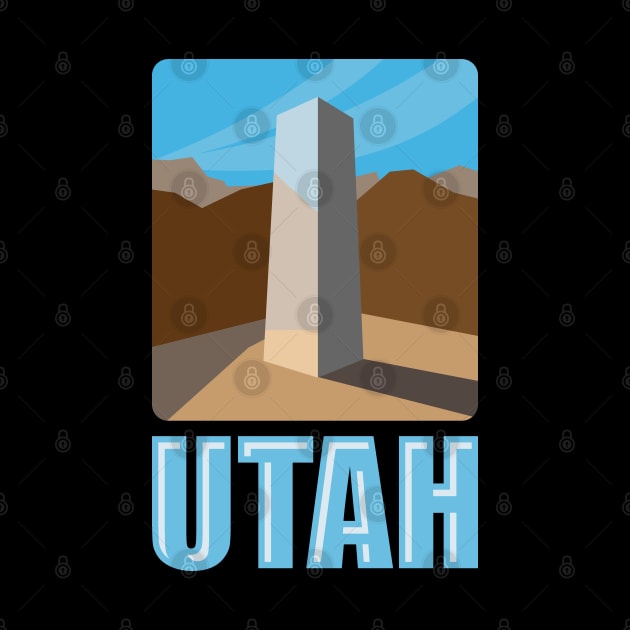 Utah Monolith Meme by Huhnerdieb Apparel