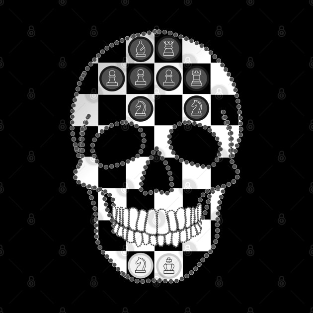 Chess Skull by Nuletto