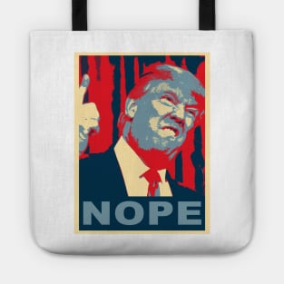 donald trump, obama hope poster Tote