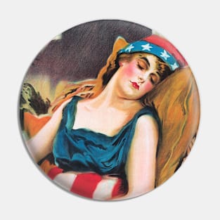 Wake Up, America! Poster Pin