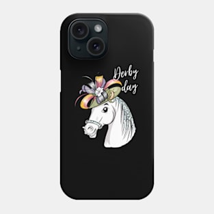 Derby Day 2024 Fascinator Hat Horse Racing Phone Case