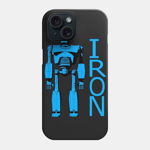 Blue Iron giant Phone Case by tallbridgeguy