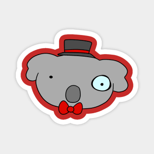 Fancy Koala Face Magnet