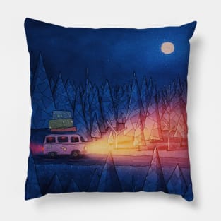 The Night Drive Pillow