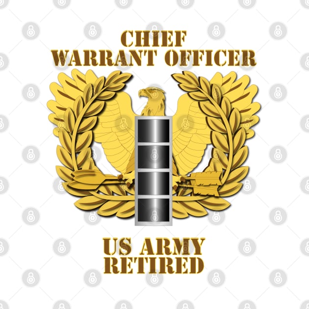 Emblem - Warrant Officer - CW4 - Retired by twix123844