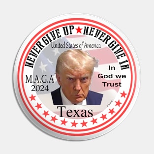 Trump for Texas Pin