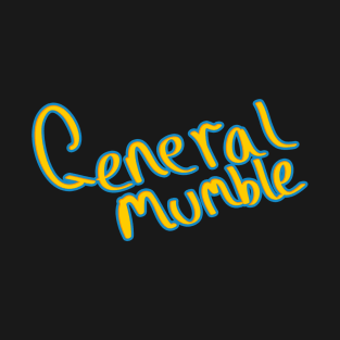 General Mumble logo - Yellow T-Shirt