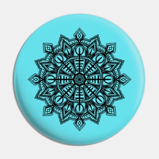 Nordic Mandala fusion Pin