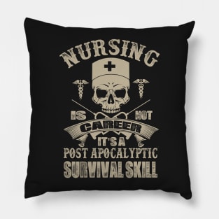 Nursing A Post-Apocalyptic Survival Skill Pillow