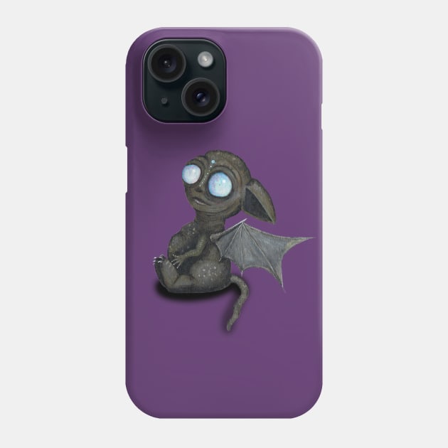 Cute dragon creature Phone Case by Bwiselizzy