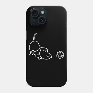 Dog Lover and TRPG Tabletop RPG Gaming Addict Phone Case